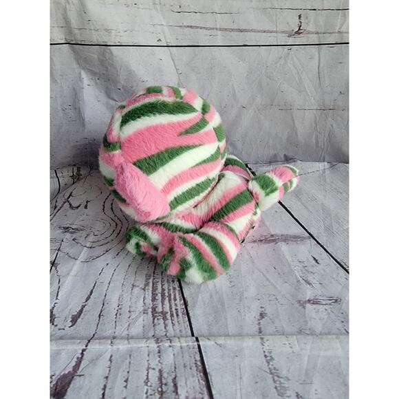 GUND P.Lushes Pets Olivia Moss Monkey Pink Green White 6in Plush - Picture 3 of 7